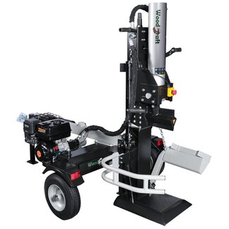 Woodcraft houtklover 35 ton met Benzine motor - Verticale uitvoering