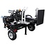 Woodcraft houtklover 35 ton met Benzine motor - Verticale uitvoering