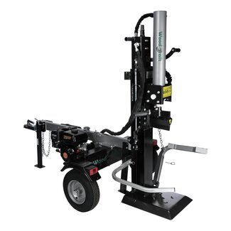 Woodcraft houtklover 22 ton met Benzine motor - Verticale uitvoering