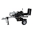 Woodcraft houtklover 22 ton met Benzine motor - Verticale uitvoering
