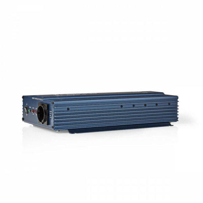 Zuivere sinus omvormer 12V naar 230V - 1000 Watt continue - Nedis