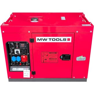 Diesel generator 6,0 kW 1x230V + 7,5 kW 3x400V + ATS connector