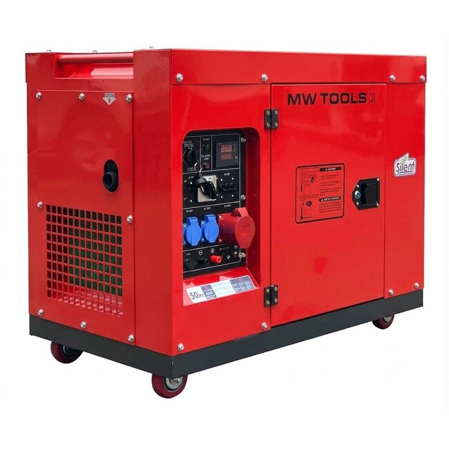 Diesel generator 6,0 kW 1x230V + 7,5 kW 3x400V + ATS connector