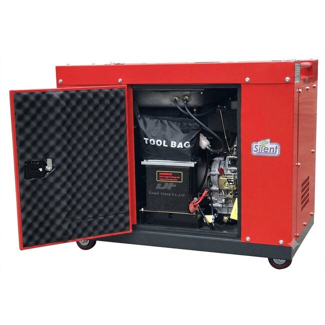 Diesel generator 6,0 kW 1x230V + 7,5 kW 3x400V + ATS connector