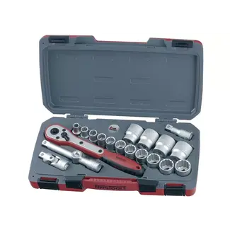 Doppenset 1/2" AF 20 dlg Teng Tools