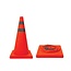 Opvouwbare Verkeerskegel / Pion / Afzetkegel 45 cm  met PP voet