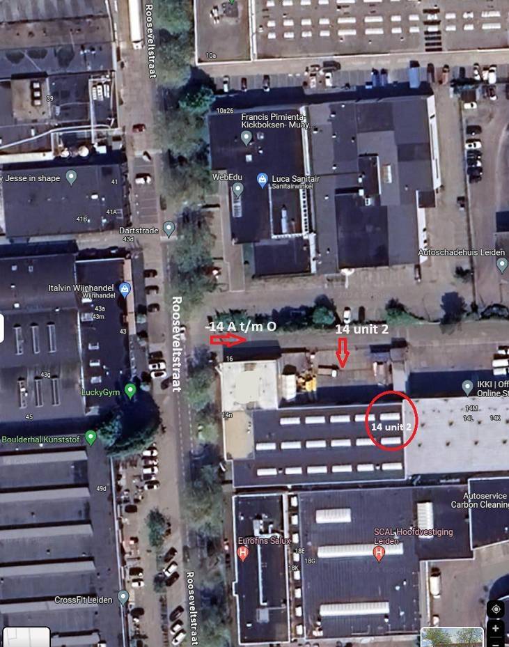 Onze (bezoek)locatie te Leiden: