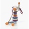 Pebble Organic Rattle Bunny Stripe multi 30 cm