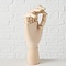 Hand Gliederfigur Holz 25 cm