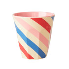 Rice Melamine Cup Candy Stripes