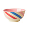 Rice Melamine Bowl small Candy Stripes