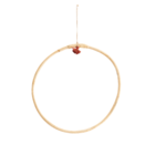 Madam Stoltz Hanging Bamboo Ring 30 cm