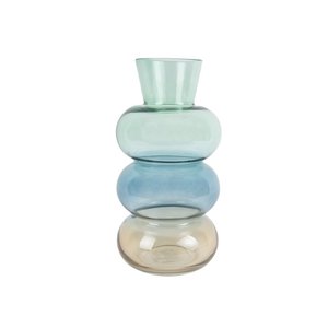 pt, Glass Vase Winter Dream multicolor L