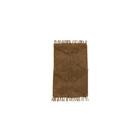 Madam Stoltz Tufted cotton bath mat Indian tan