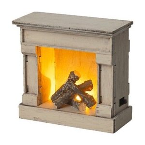 Maileg Fireplace offwhite