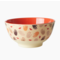 Rice Melamine Bowl Hands and Kisses
