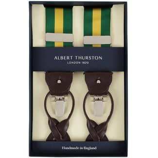 Albert Thurston Braces Green Yellow