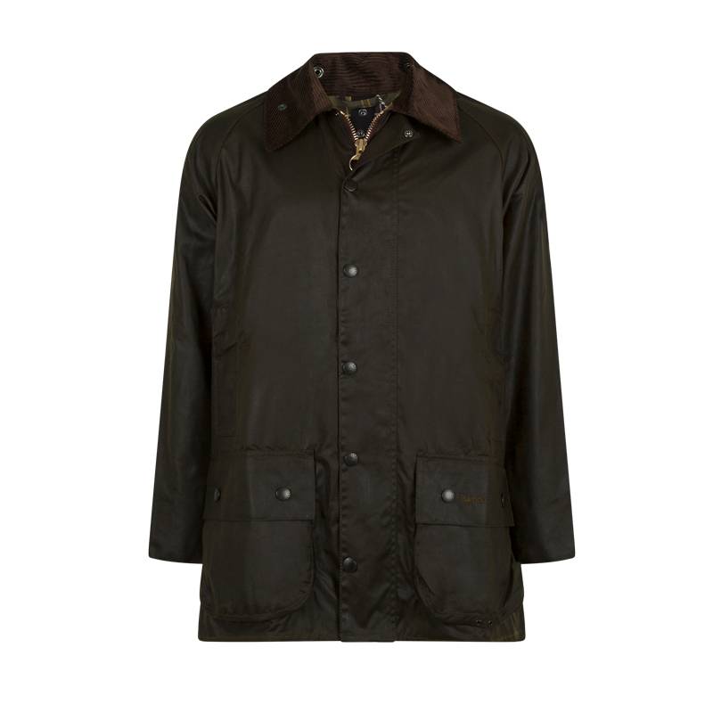 Barbour Beaufort Classic Wax Jacket Olive - Quality Shop