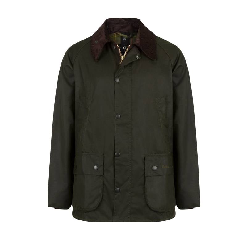 barbour olive wax jacket