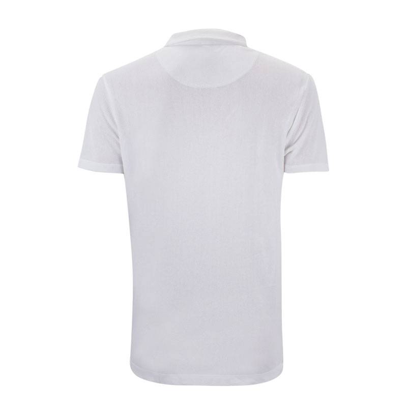 Sunspel Riviera Polo Shirt White Slim Fit - Quality Shop