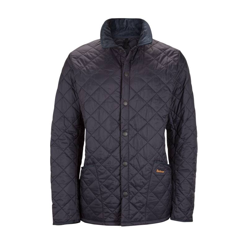 Barbour Heritage Liddesdale Quilt Jacket Navy - Quality Shop