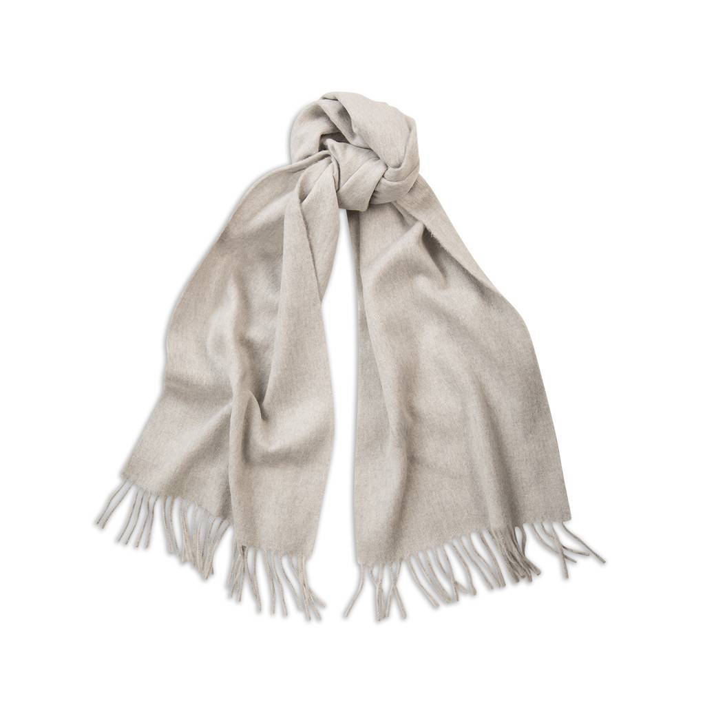 silver scarf