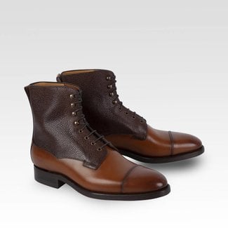 Carlos Santos Field Boots Calf & Grain