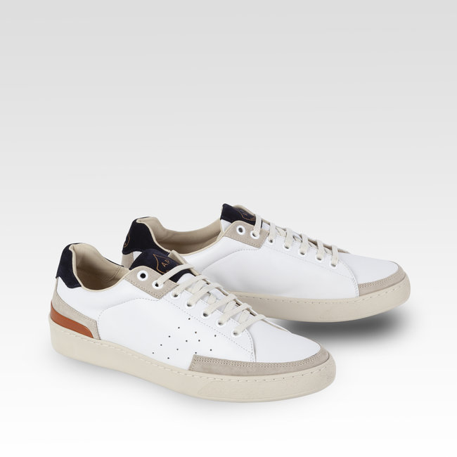 L'Ascolana Casetta Sneakers White & Navy