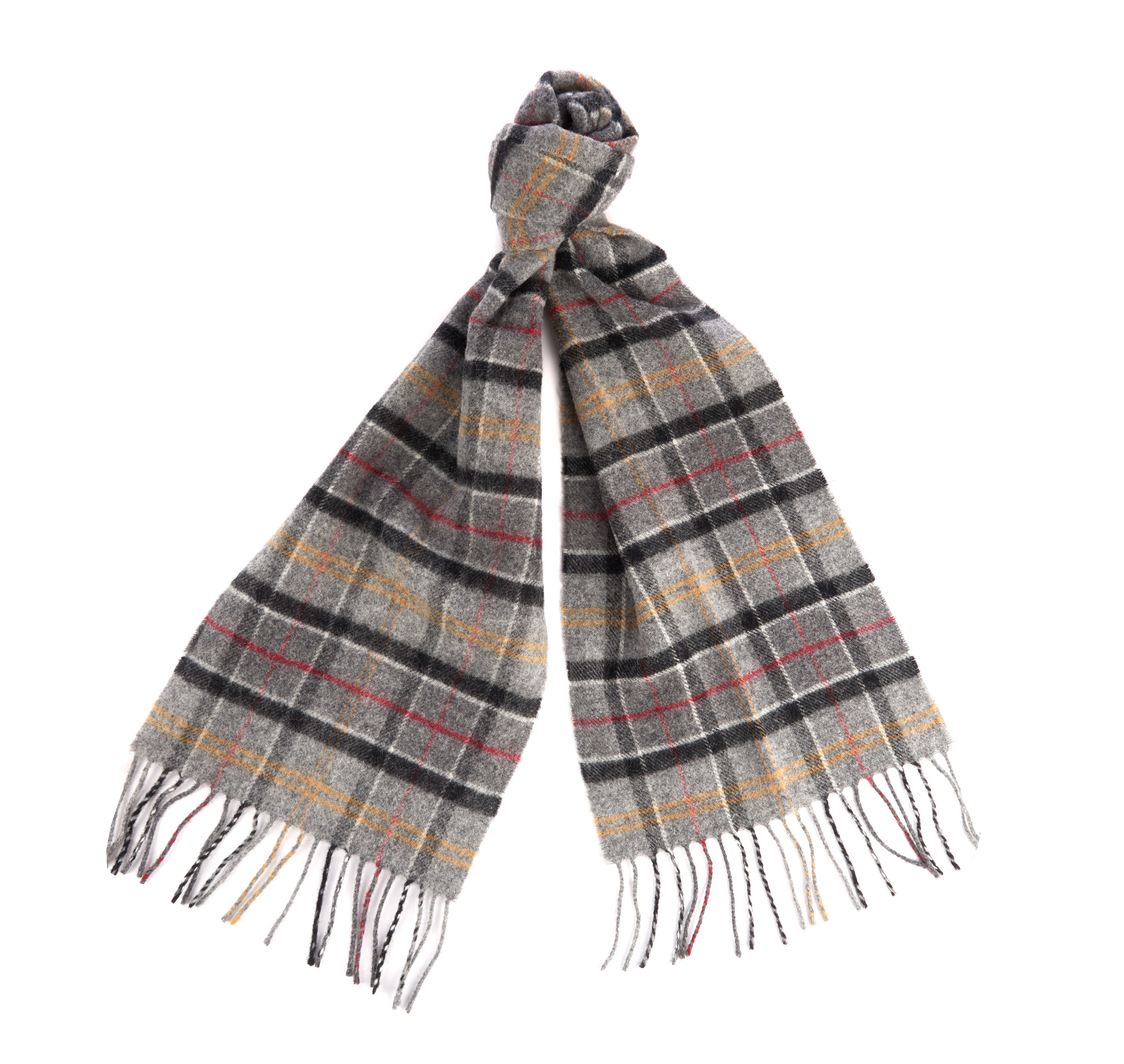 barbour grey scarf