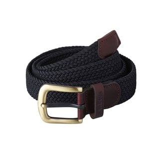 Barbour Woven Stretch Belt Navy