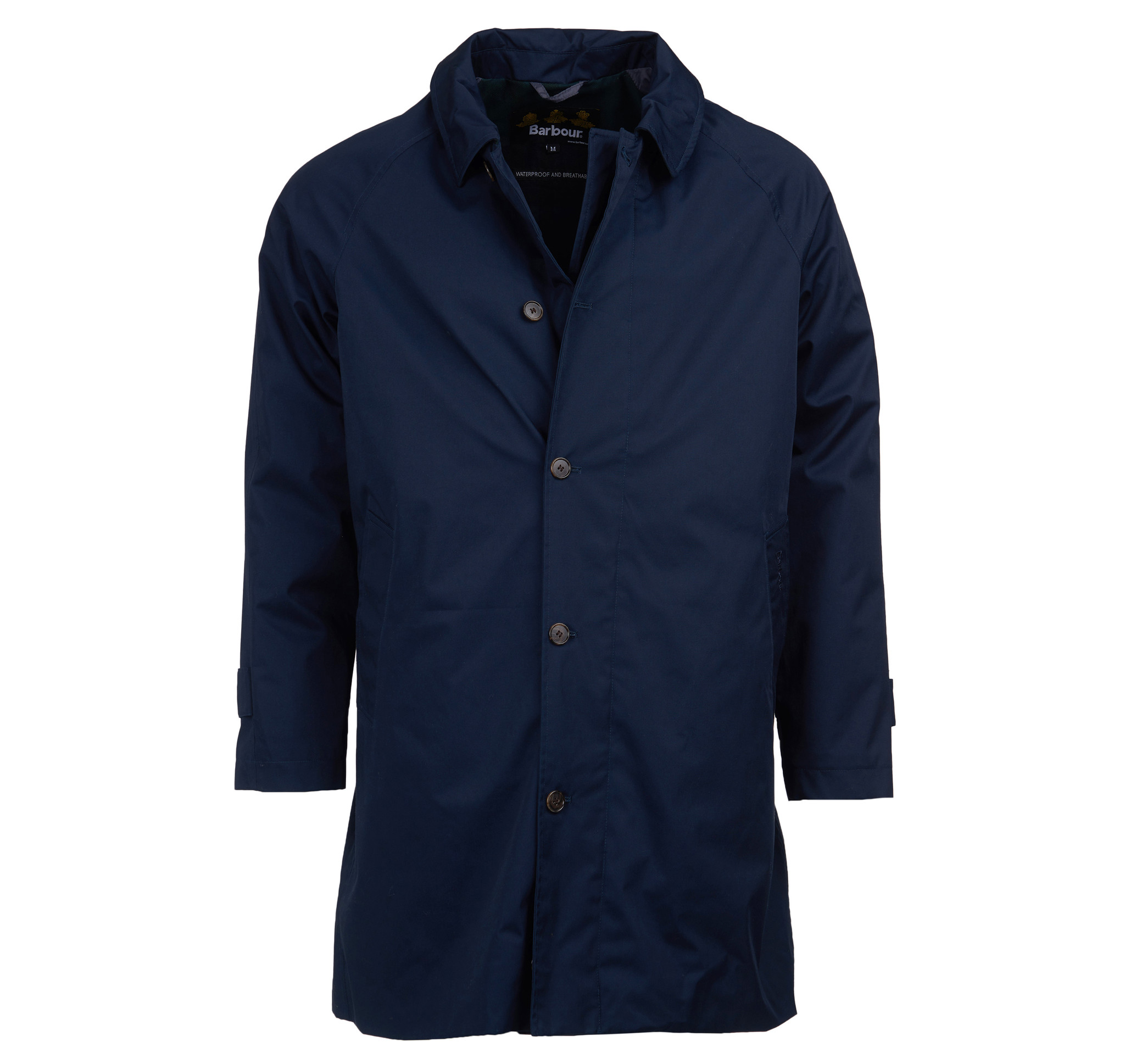 barbour long raincoat