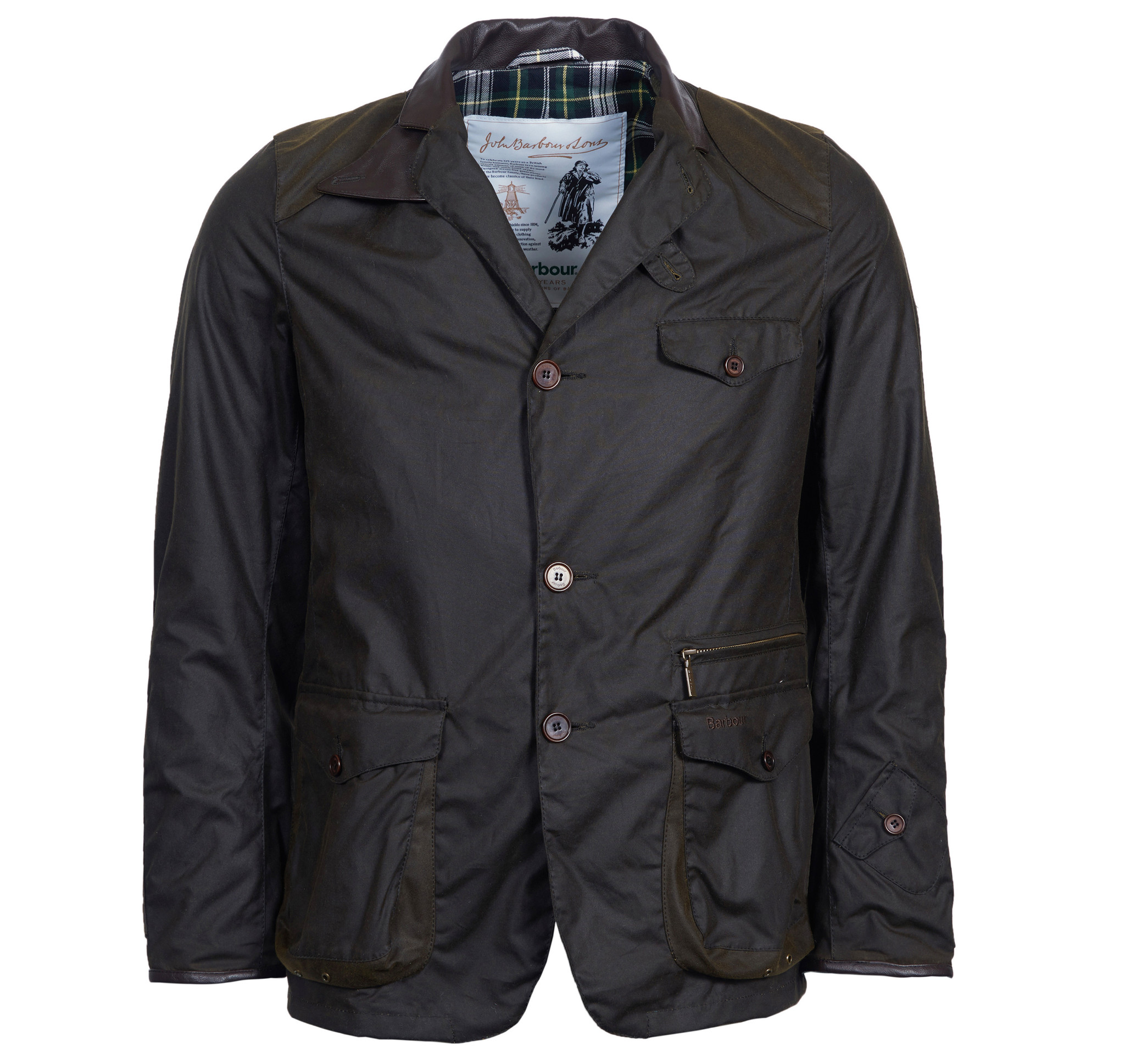 barbour men's beacon sports jacket