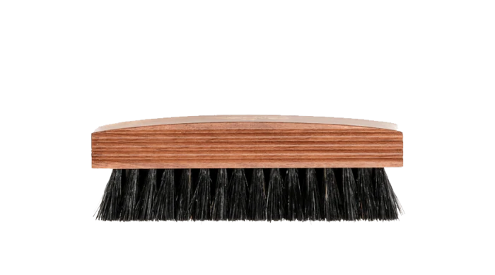 Shoe Polish Applicator Brush - Bubinga Wood & Boar Bristles by