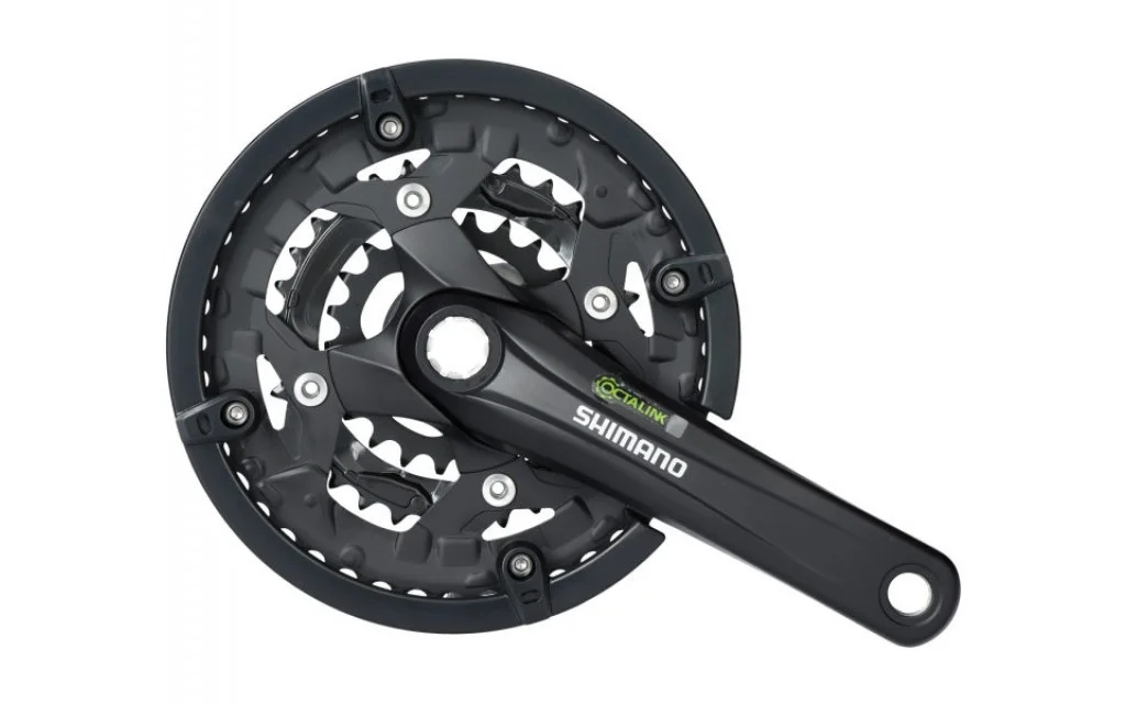 Shimano Crankstel Shimano Alivio T4010 - 9 Speed Octalink 175/44x32x22T