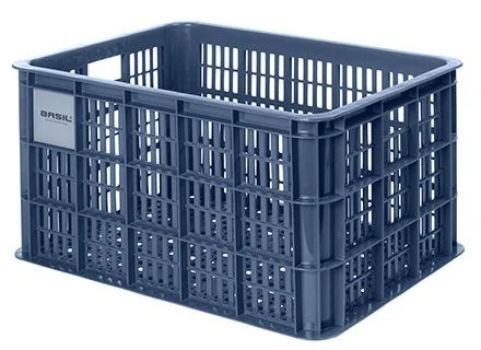Basil Fietskrat Basil Crate large 40 liter - Bluestone