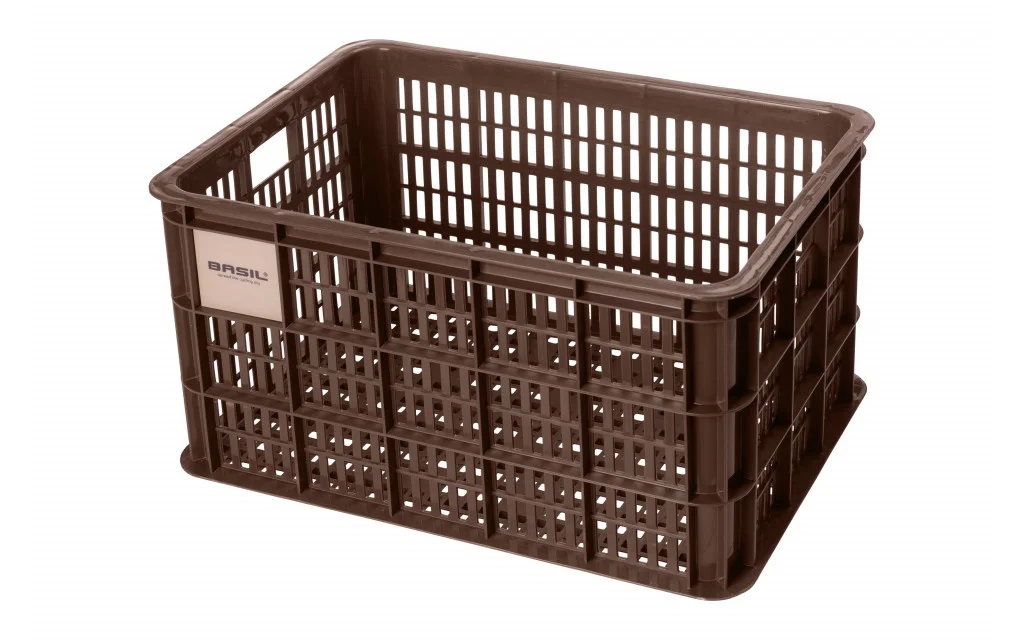 Basil Fietskrat Basil Crate Large 40 liter - Chocolate Brown