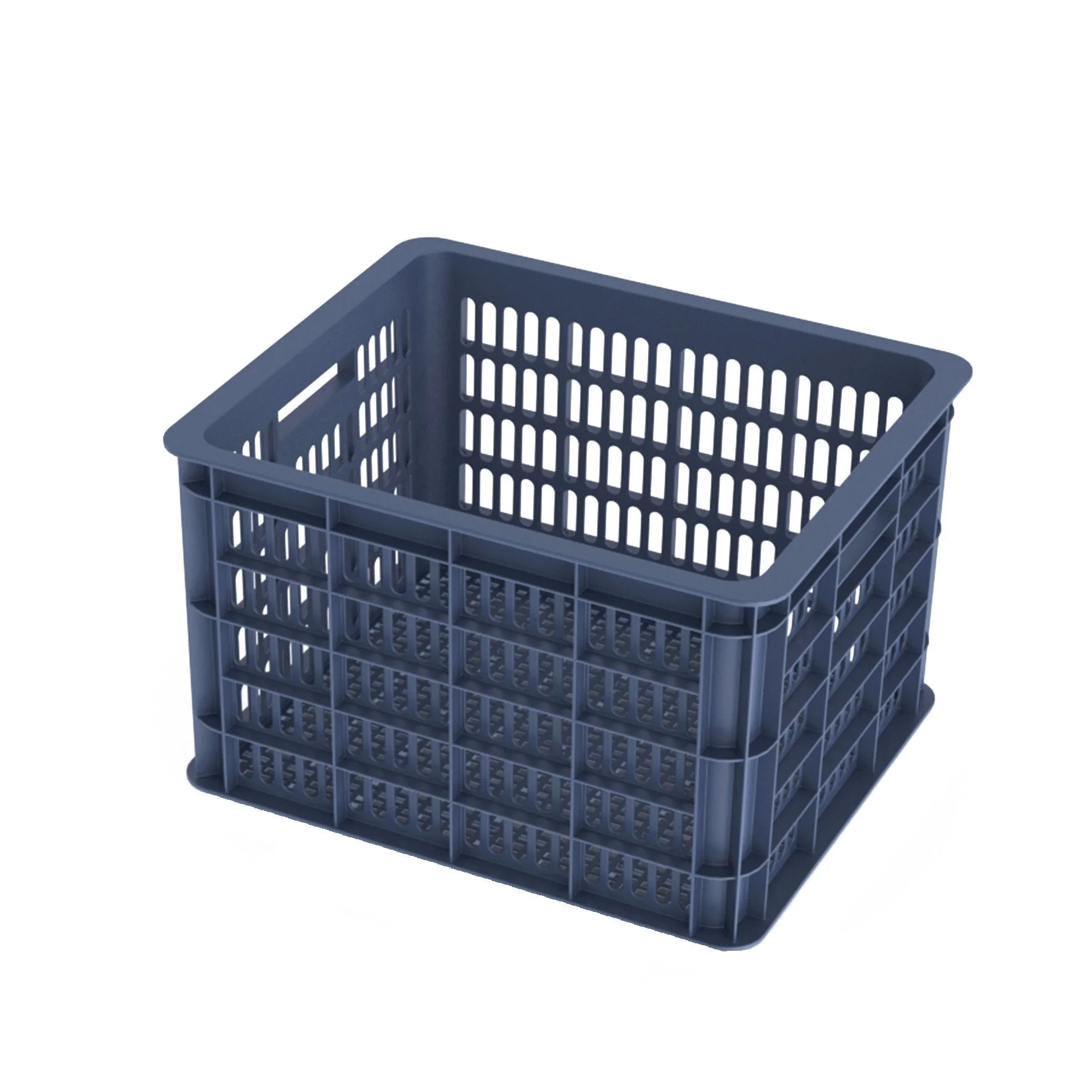 Basil Fietskrat Basil Crate medium 33 liter - Bluestone