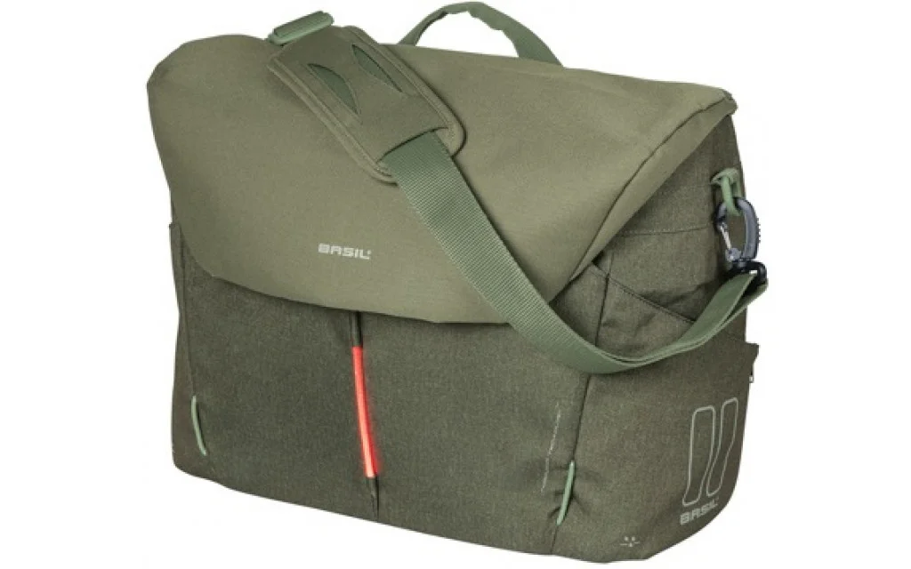 Basil Laptoptas Basil B-Safe Commuter Nordlicht - 17 Liter -Olijf Groen