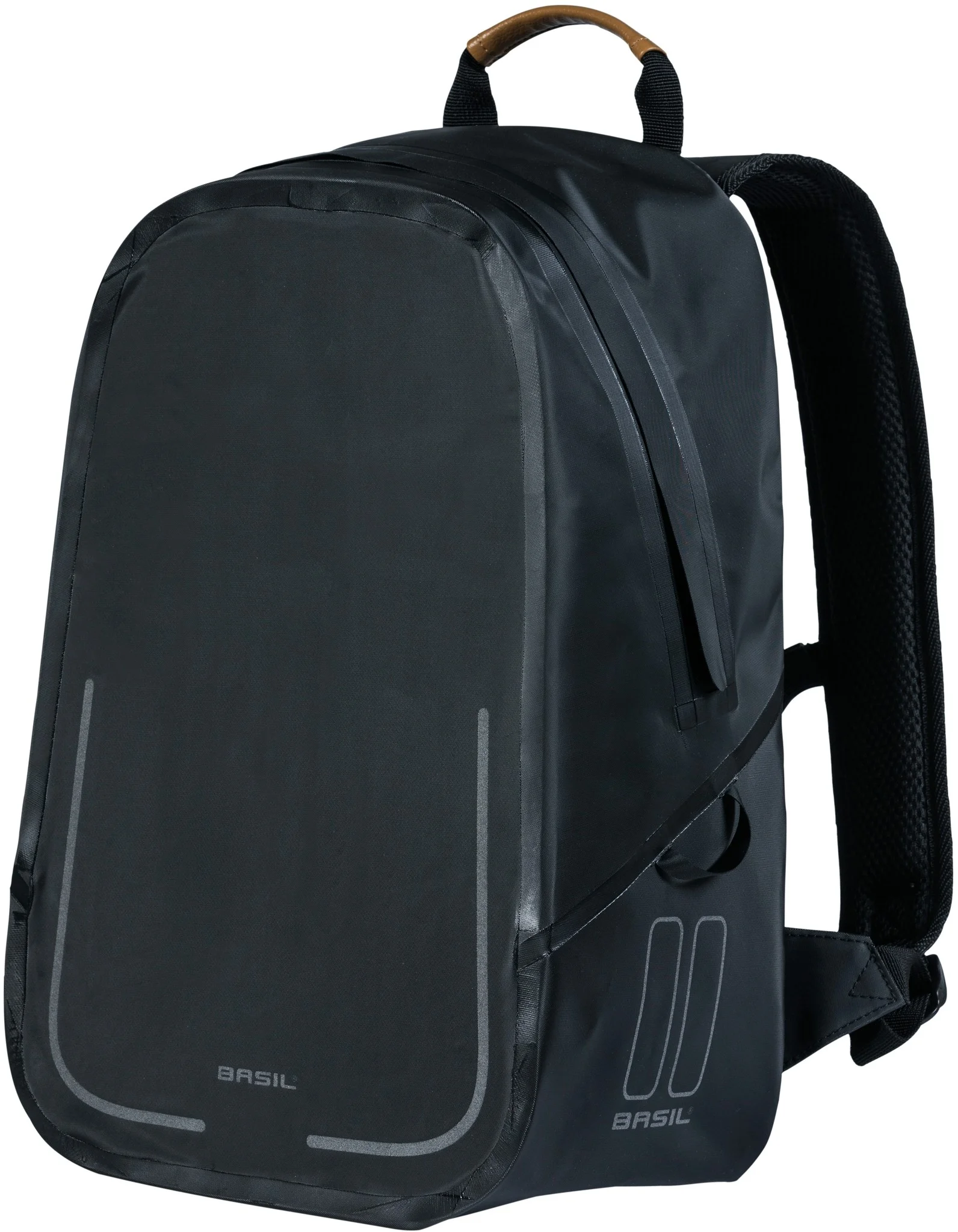 Basil Fietsrugzak Basil Urban Dry Backpack 18 liter - mat zwart