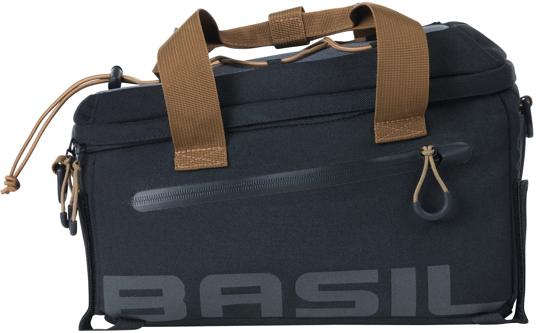 Basil Miles Top Case bagagedragertas 7 L black slate