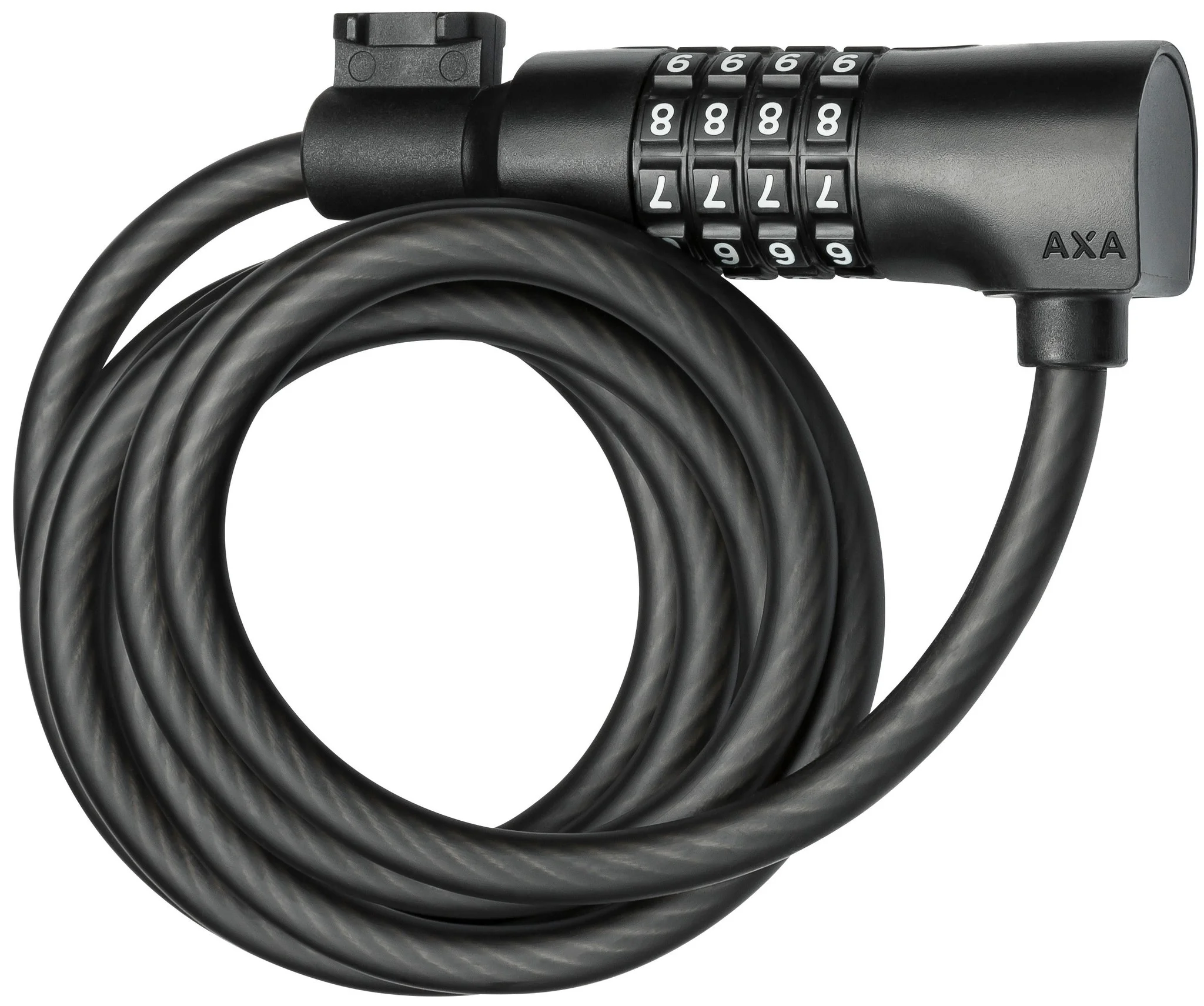 AXA kabelslot Resolute C8 180 Ø8 mm-1800 mm zwart