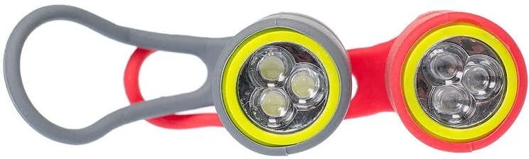 Simson Simson Verlichtingsset LED ''Simmy'' - zwart/rood (batterij)