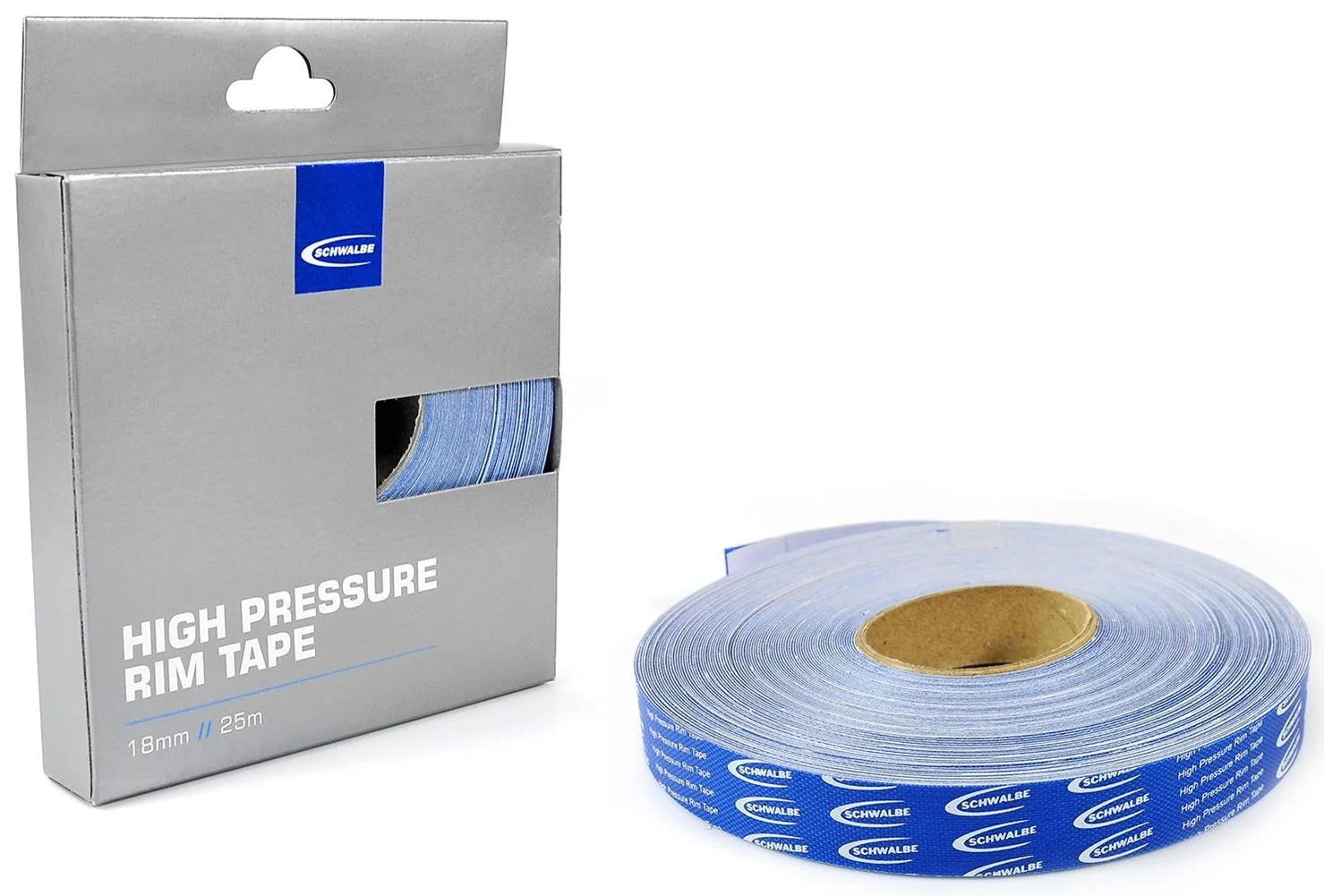 Schwalbe Velglint Schwalbe zelfklevend textiel 18 mm x 25 m op rol