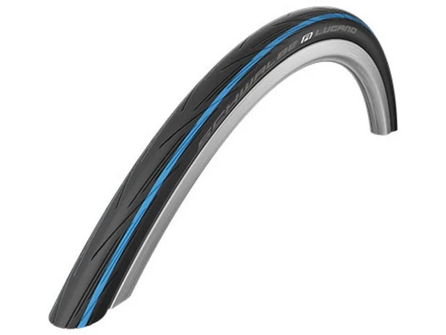 Schwalbe Buitenband Schwalbe Lugano K-Guard 28 x 1.00" / 25-622 mm vouwbaar - blauw/zwart
