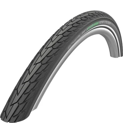 Schwalbe Buitenband Schwalbe Road Cruiser K-Guard 28x1.75" / 47-622 mm - Zwart met Reflectie