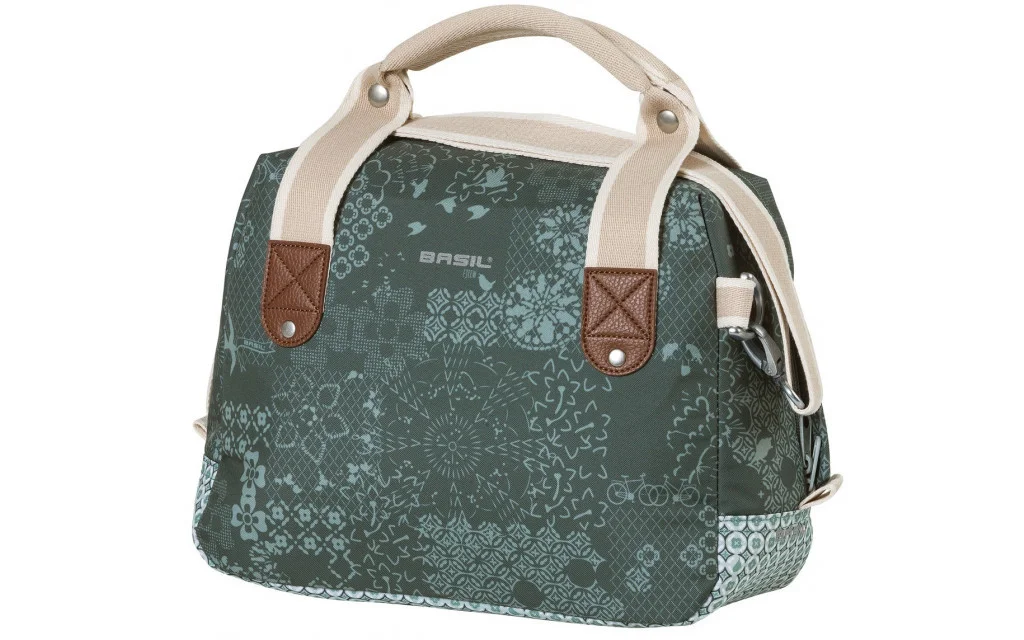 Stuurtas-Handtas Basil Boheme City groen 8L