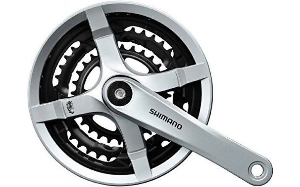 Shimano Shimano Crankstel 48-38-28+Cg Fc-Ty501 Zilver