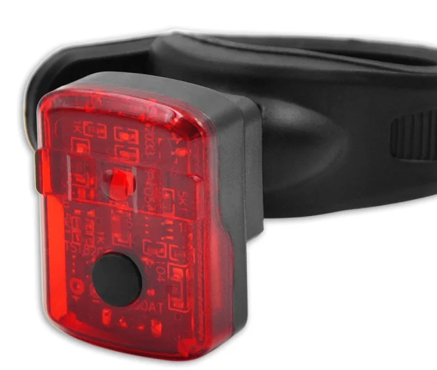 Lynx achterlicht Easyfix USB batterij led rood