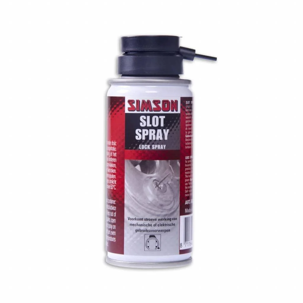 Simson Onderhoud Spray-Slot Spray