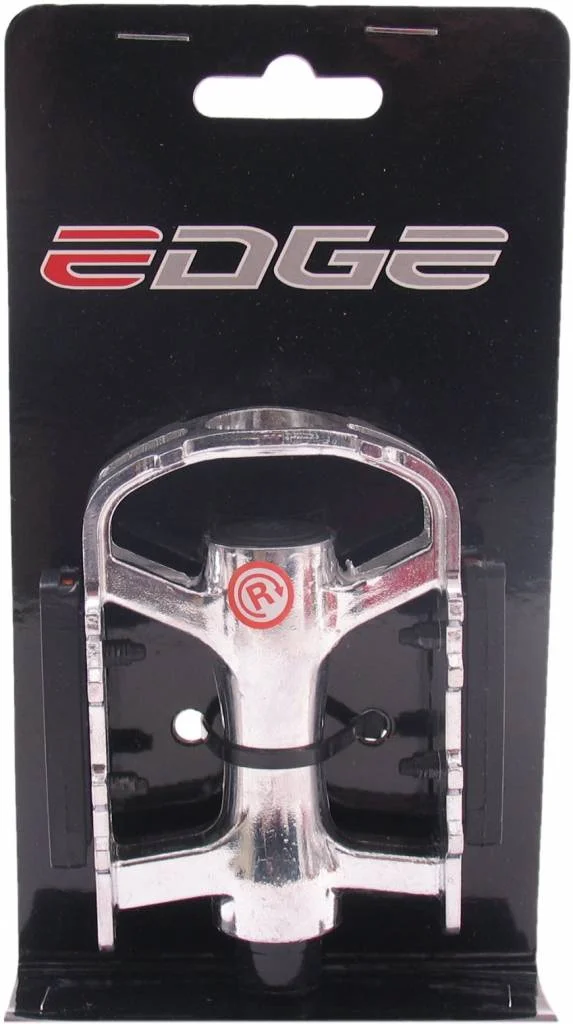 Edge Fietspedalen Edge MTB-Trekking Luxe aluminium zilver